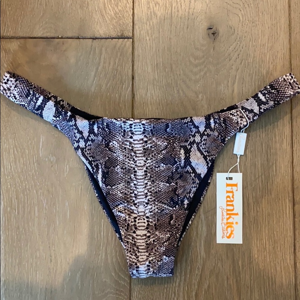 Frankies stormy bottom snake print bottoms